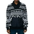 thumbnail image 1 of Born Fly Mens The Aviator Cardigan Sweater, Blue, Large, 1 of 2