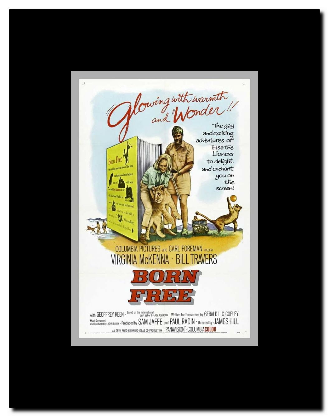 Born Free Framed Movie Poster