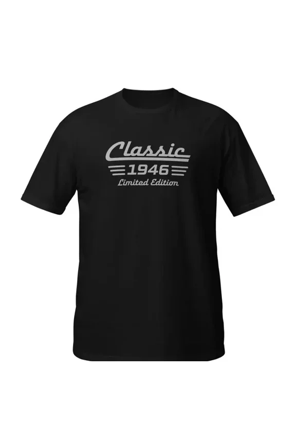 Born In 1946 Eightieth Birthday Classic Edition T-shirt