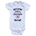 thumbnail image 1 of Born In America With A Korean Heart Baby Bodysuit, 1 of 2