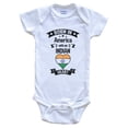 thumbnail image 1 of Born In America With An Indian Heart Baby Bodysuit, 1 of 2