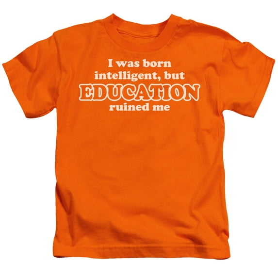 - Born Intelligent - Juvenile Short Sleeve Shirt - 5/6