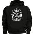 thumbnail image 1 of Born Lucky 777 Skull Hoodie Men's Sweatshirt Black, 1 of 1