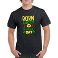 thumbnail image 1 of Born Lucky T-Shirt Men -Image by Shutterstock, Male x-Large, 1 of 4