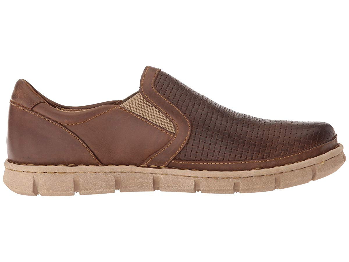 Born Men s Sawyer Handcrafted Leather Slip on Shoes Sunset 9