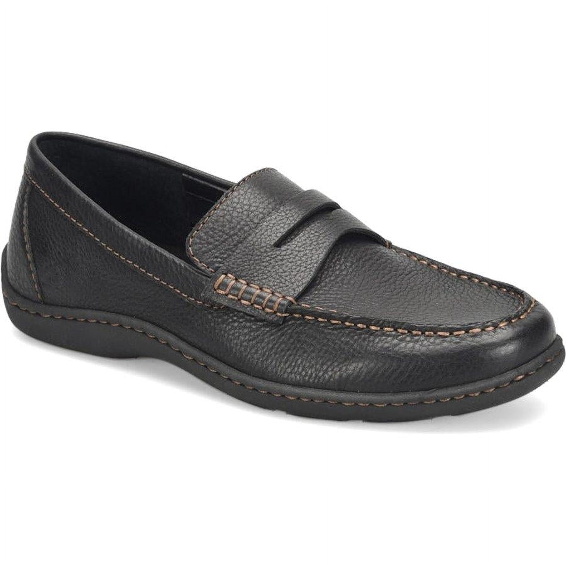 Born Men s Simon III Loafer Black Full Grain Leather BM0010903 BLACK F G