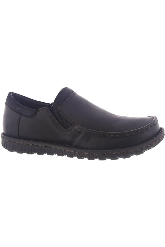 Mens Gudmund Leather Slip On Loafers