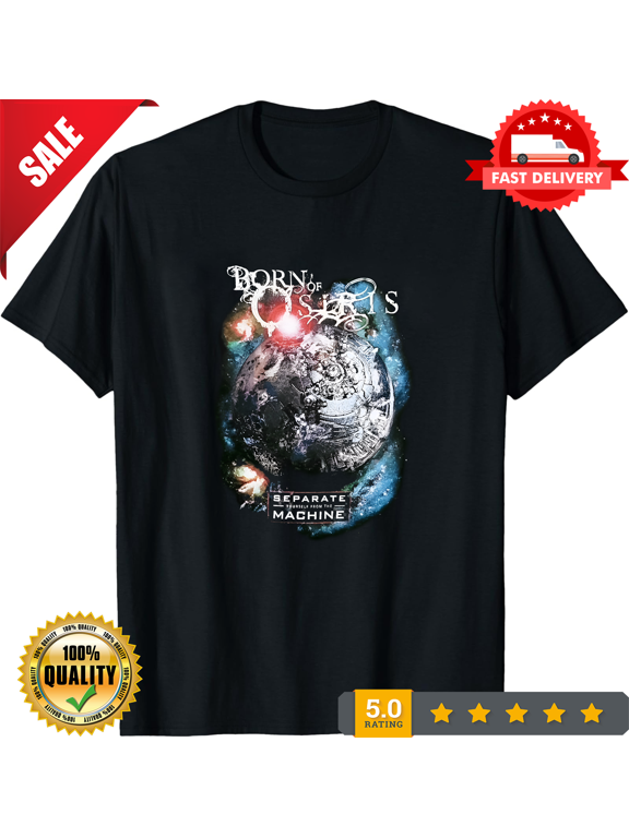Born Of Osiris Gift For Friends Black T-Shirt Cotton All Size, CROWD FAVORIT-TH69328