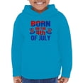 thumbnail image 1 of Born On 4Th Of July Hoodie Toddler -Image by Shutterstock,  2 Toddler, 1 of 4