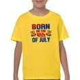 thumbnail image 1 of Born On 4Th Of July T-Shirt Juniors -Image by Shutterstock,  x-Large, 1 of 4