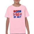 thumbnail image 1 of Born On 4Th Of July T-Shirt Juniors -Image by Shutterstock,  x-Small, 1 of 4