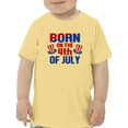 thumbnail image 1 of Born On 4Th Of July T-Shirt Toddler -Image by Shutterstock,  3 Toddler, 1 of 4