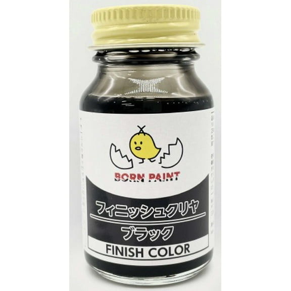 Born Paint TRU42051 Clear Black Finish 30ml Lacquer Paint Bottle