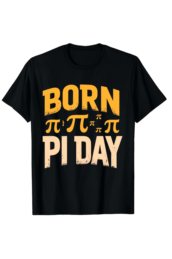 Born Pi Day Math Birthday Boy Girl Men Women Short Sleeve Graphic T-Shirt