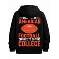 thumbnail image 1 of Born to Play graphic hoodies men sweater hoodie black Casual Sporty Style Breathable stretch fabric Stylish Autumn/Winter Outerwear,Sweatshirts comfortable Funny Unisex hoodie, 1 of 7