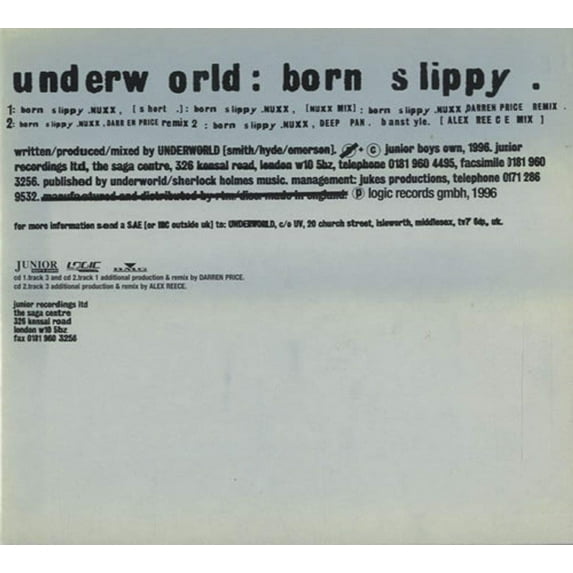 Born Slippy (Audiobook)