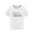 thumbnail image 1 of Born To Be A Unicorn Graphic T-Shirt Toddler -Image by Shutterstock,  2 Toddler, 1 of 4