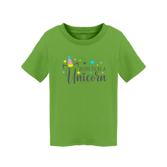 Born To Be A Unicorn Graphic T-Shirt Toddler -Image by Shutterstock, 3 Toddler