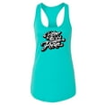 thumbnail image 1 of Born To Be Free Quote Racerback Tank Women -Image by Shutterstock, Female x-Small, 1 of 4
