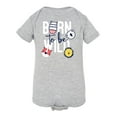 thumbnail image 1 of Born To Be Wild Cute Animals Bodysuit Infant -Image by Shutterstock,  18 Months, 1 of 4