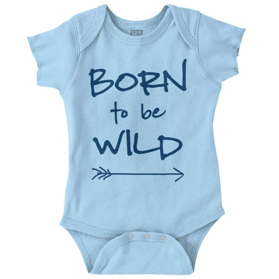 Born To Be Wild Playtime Playground Romper Boys or Girls Infant Baby Brisco Brands 12M
