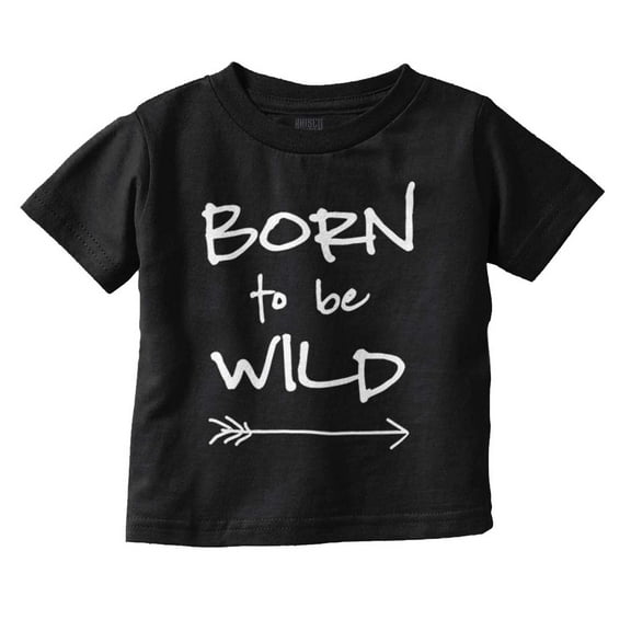 Born To Be Wild Playtime Playground Toddler Boy Girl T Shirt Infant Toddler Brisco Brands 12M