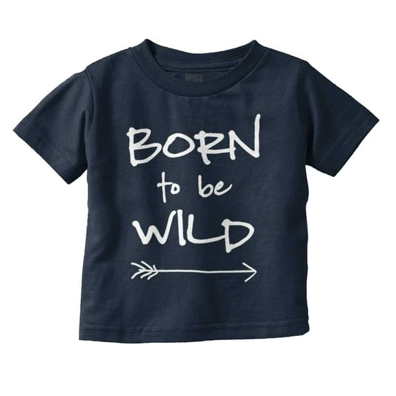 Born To Be Wild Playtime Playground Toddler Boy Girl T Shirt Infant Toddler Brisco Brands 3T