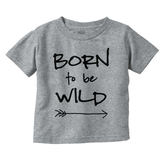 Born To Be Wild Playtime Playground Toddler Boy Girl T Shirt Infant Toddler Brisco Brands 4T