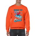 thumbnail image 1 of Born To Chill - Surfing Polar-Bear ICEE Graphic Men's Sweatshirt, 1 of 4