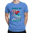 thumbnail image 1 of Born To Chill - Surfing Polar-Bear ICEE Graphic Men's T-shirt, 1 of 4