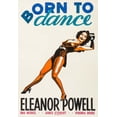 thumbnail image 1 of Born To Dance Movie Poster 12in x 16in Metal Print 12x16 Multi-Color Square Adults Best Posters, 1 of 1