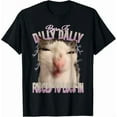 thumbnail image 1 of Born To Dilly Dally Forced To Lock In Cat FUNNY Cat T-Shirt, 1 of 2