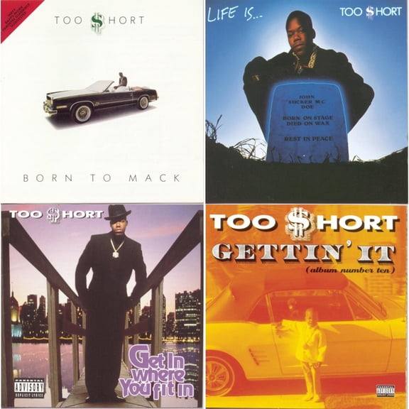 Born To Mack & Life Is Too $Hort & Get In Where You Fit In & Gettin It [CD Bundle]