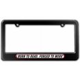 thumbnail image 1 of Born To Read Forced To Work License Plate Tag Frame, Black Color, 1 of 1