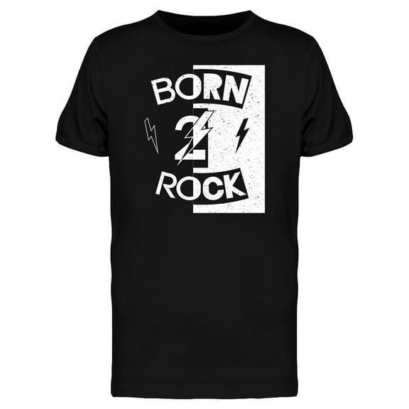 Born To Rock Graphic Tee Men's -Image by Shutterstock