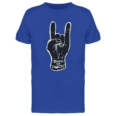 Born To Rock T-Shirt Men -Image by Shutterstock, Male x-Large