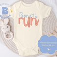 thumbnail image 1 of Born To Run Baby Onesie, Cute Baby Bodysuit, Baby One Piece Cute Baby Onesie, BABY BODYSUIT LAT 4424, 1 of 3