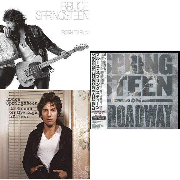 Springsteen On Broadway (Ltd/Booklet/Paper Jacket) & Born To Run & Darkness On The Edge Of Town [CD Bundle]