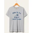 thumbnail image 1 of Born To Slay Forced To Work Tee, 1 of 8