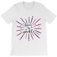 thumbnail image 1 of Born To Sparkle Patriotic, Fun Statement Of American Confidence Pride G1033 Unisex T-Shirt, Up to Size 5XL, 1 of 2