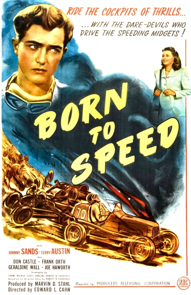 Born To Speed Canvas Art - (24 x 36)