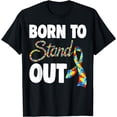 thumbnail image 1 of Born To Stand Out Autism Awareness T-Shirt, 1 of 4