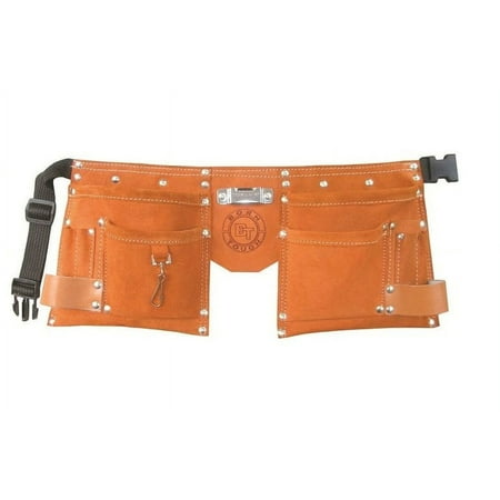 Born Tough KTB-01-Brown Suede Leather Kids Tool Belt / Tool Apron