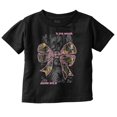 thumbnail image 1 of Born Wild Hunter Camouflage Bow Toddler Little Girl Graphic Tee Shirt Brisco Brands 12M, 1 of 5