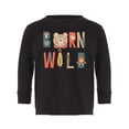 thumbnail image 1 of Born Wild. Long Sleeve Toddler -Image by Shutterstock,  4 Toddler, 1 of 4