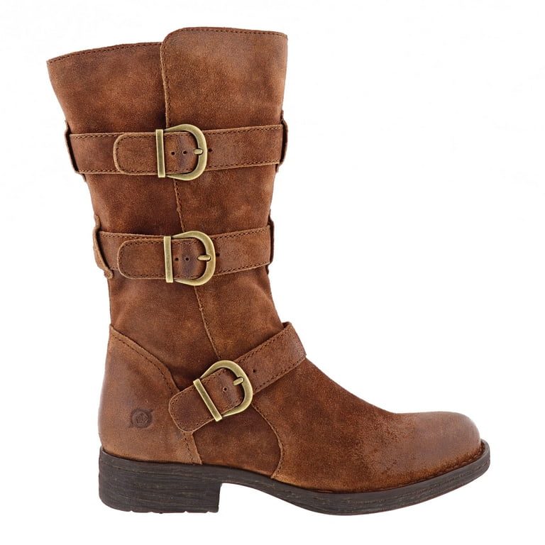 Born Women s Ivy Boots in Rust 7.5 US