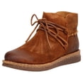 thumbnail image 1 of Born Womens Calyn Leather Slip On Ankle Boots Brown 6.5 Medium (B,M), 1 of 7