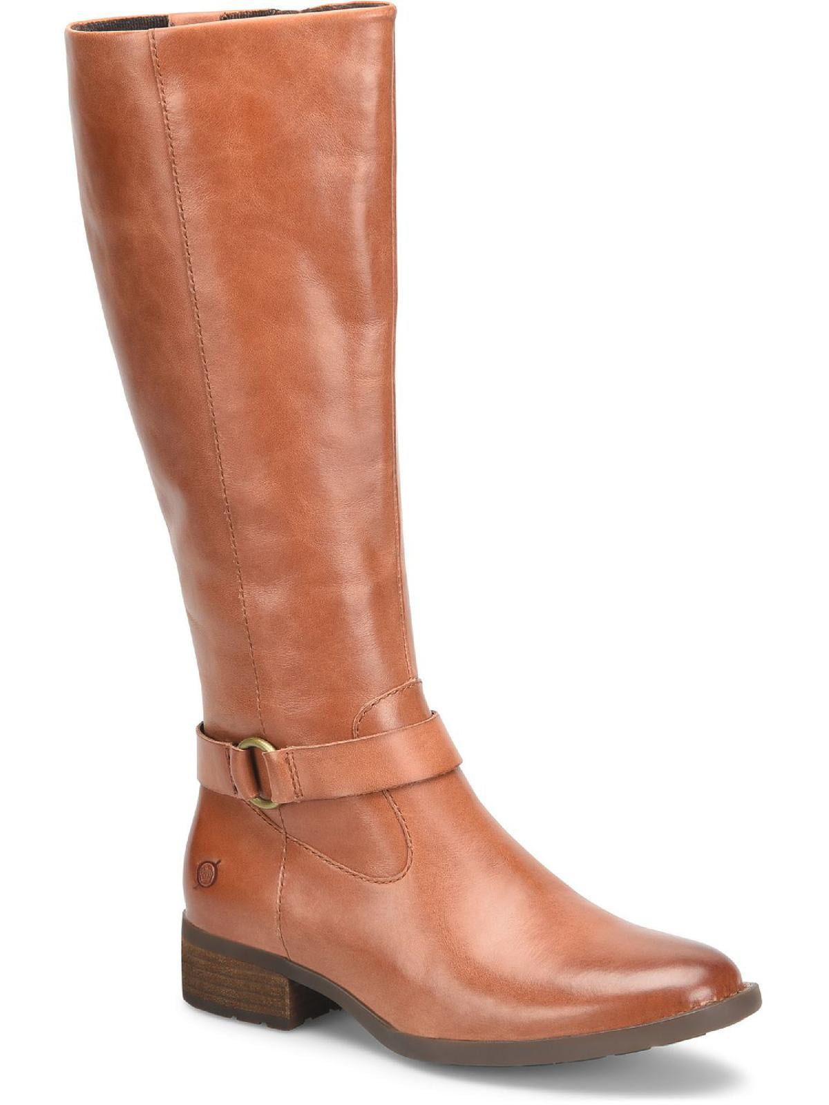 born tall leather boots