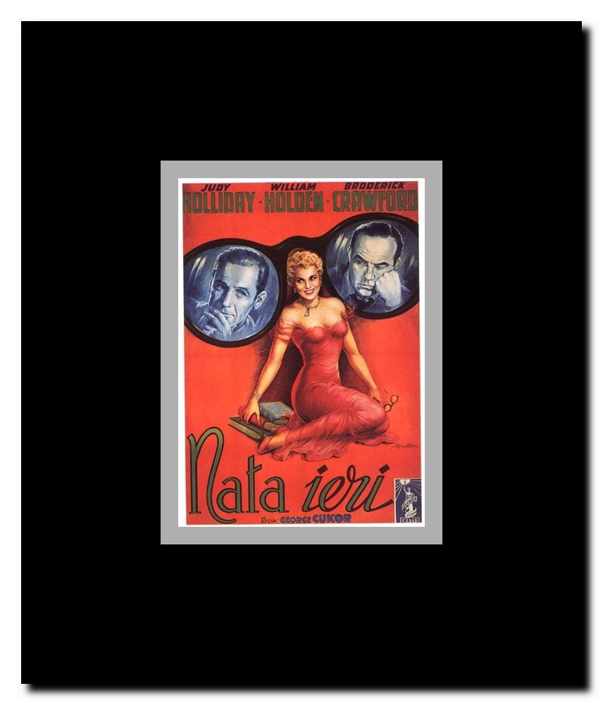 Born Yesterday Framed Movie Poster