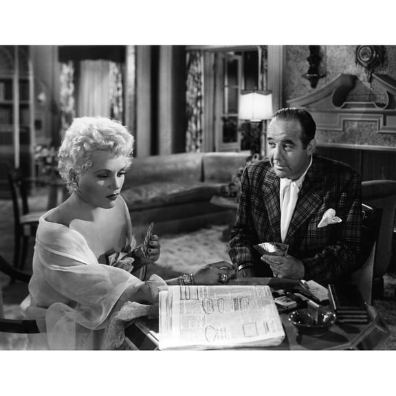 Born Yesterday Judy Holliday Broderick Crawford 1950 Photo Print (14 x 11)